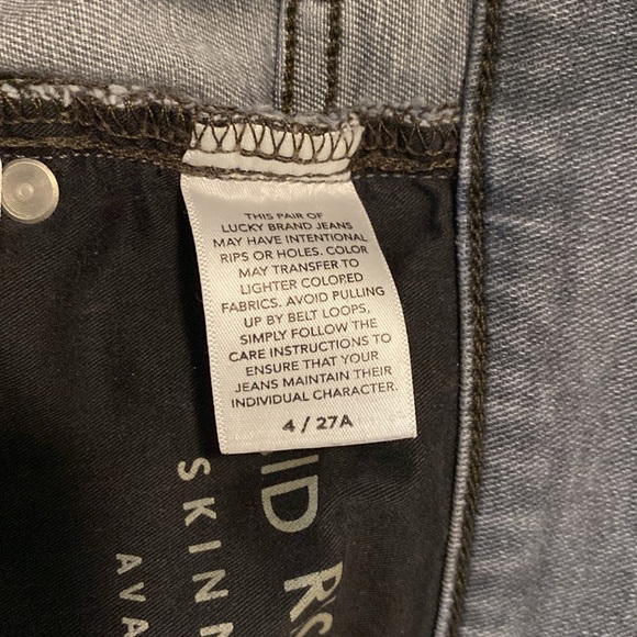 Lucky Brand Mid-Rise Ava Skinny Jean - Picture 8 of 9